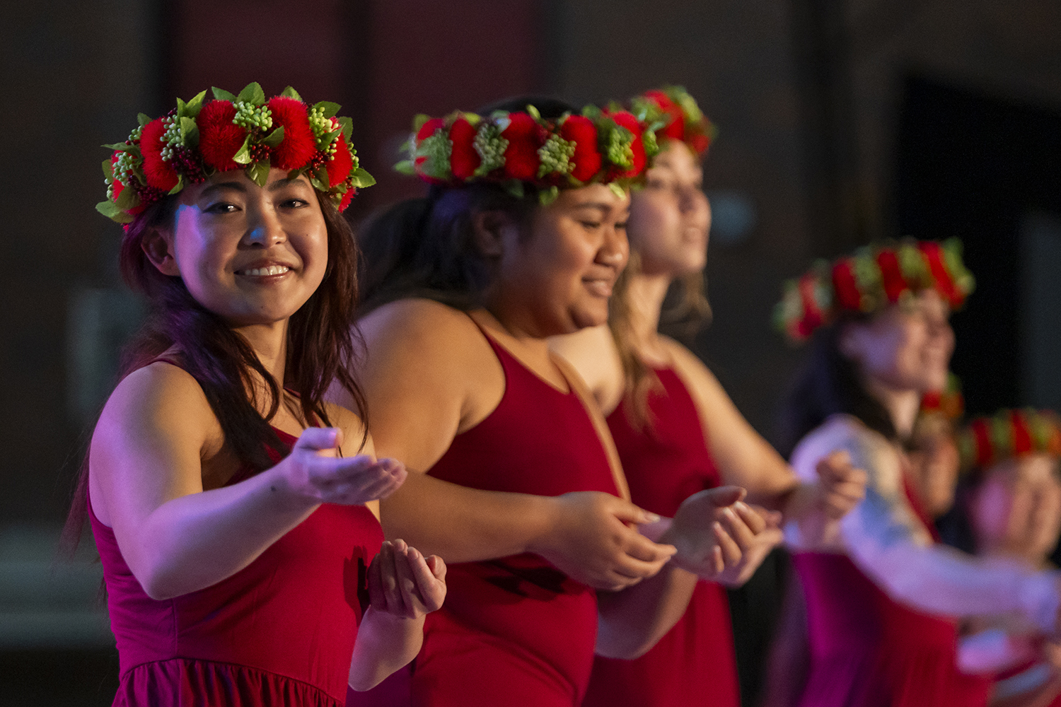 A performance from Hawaii Club at Willamette