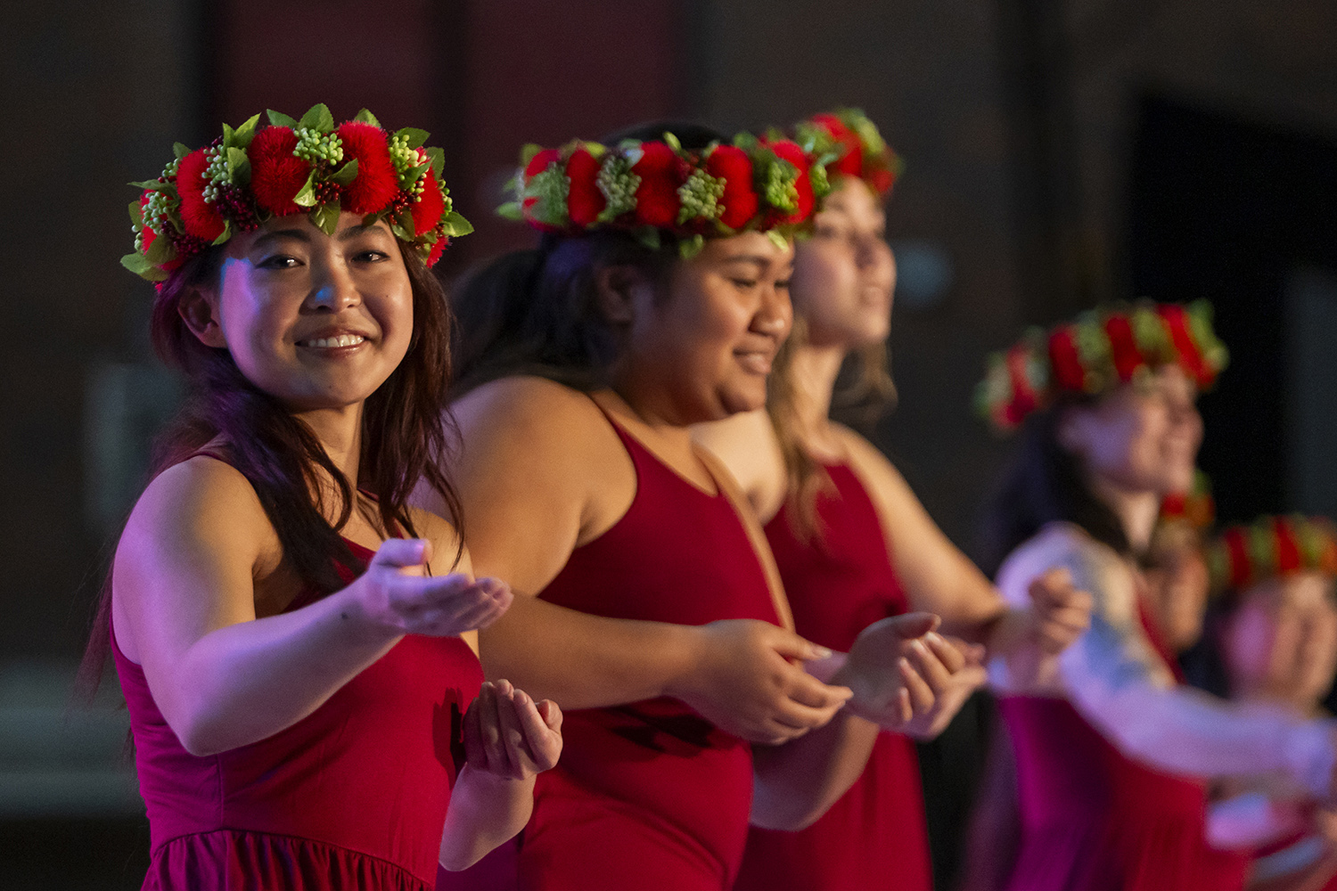 A performance from Hawaii Club at Willamette