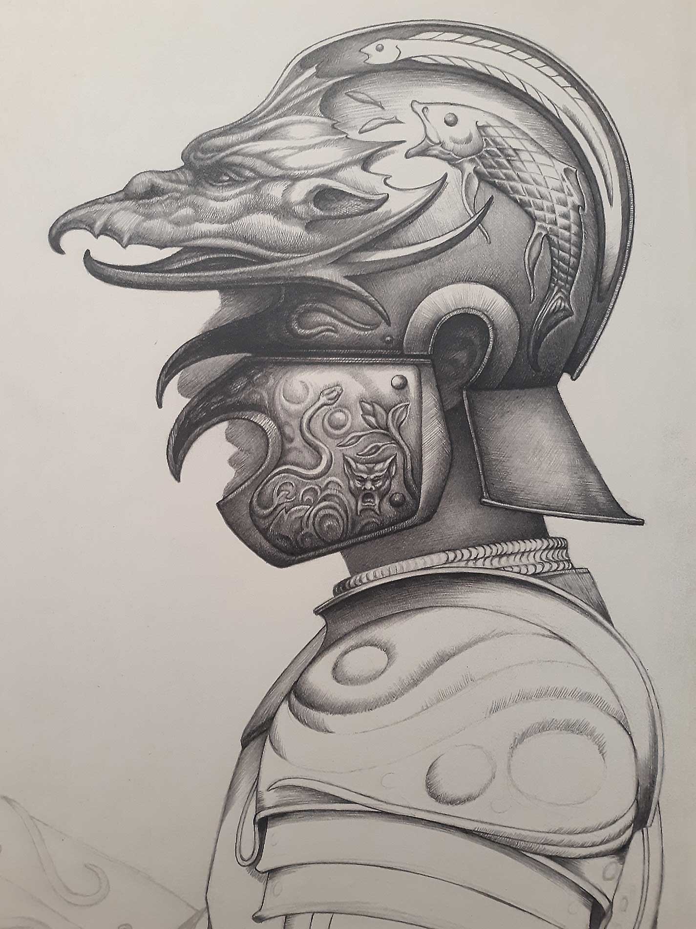 Variation on an Italian Ceremonial Helmet (1983)