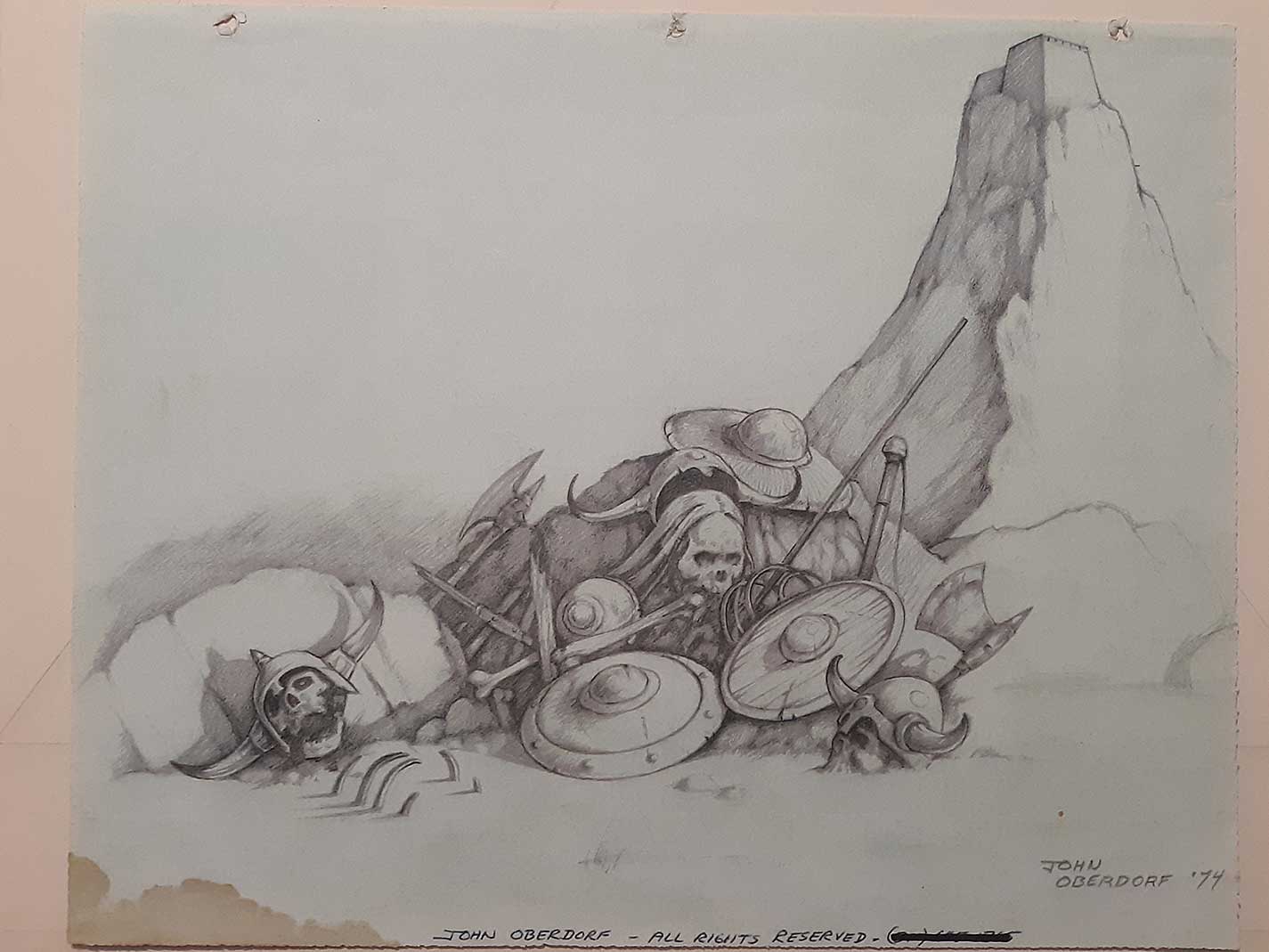 Study for The Tower of Death (1974)
