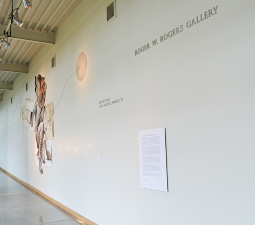 Where-Wolf (Willamette University): A Drawing Installation by Andrew Myers