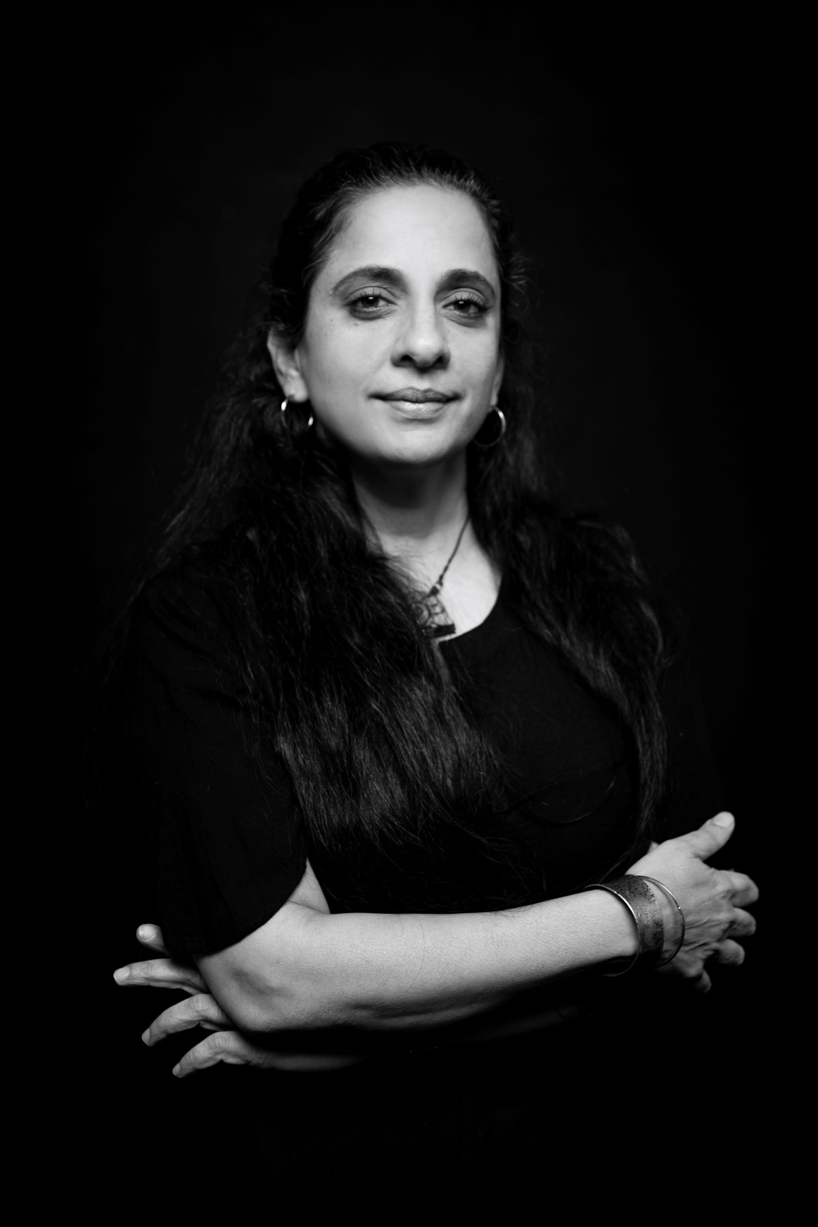 Black and white headshot of Avantika Bawa