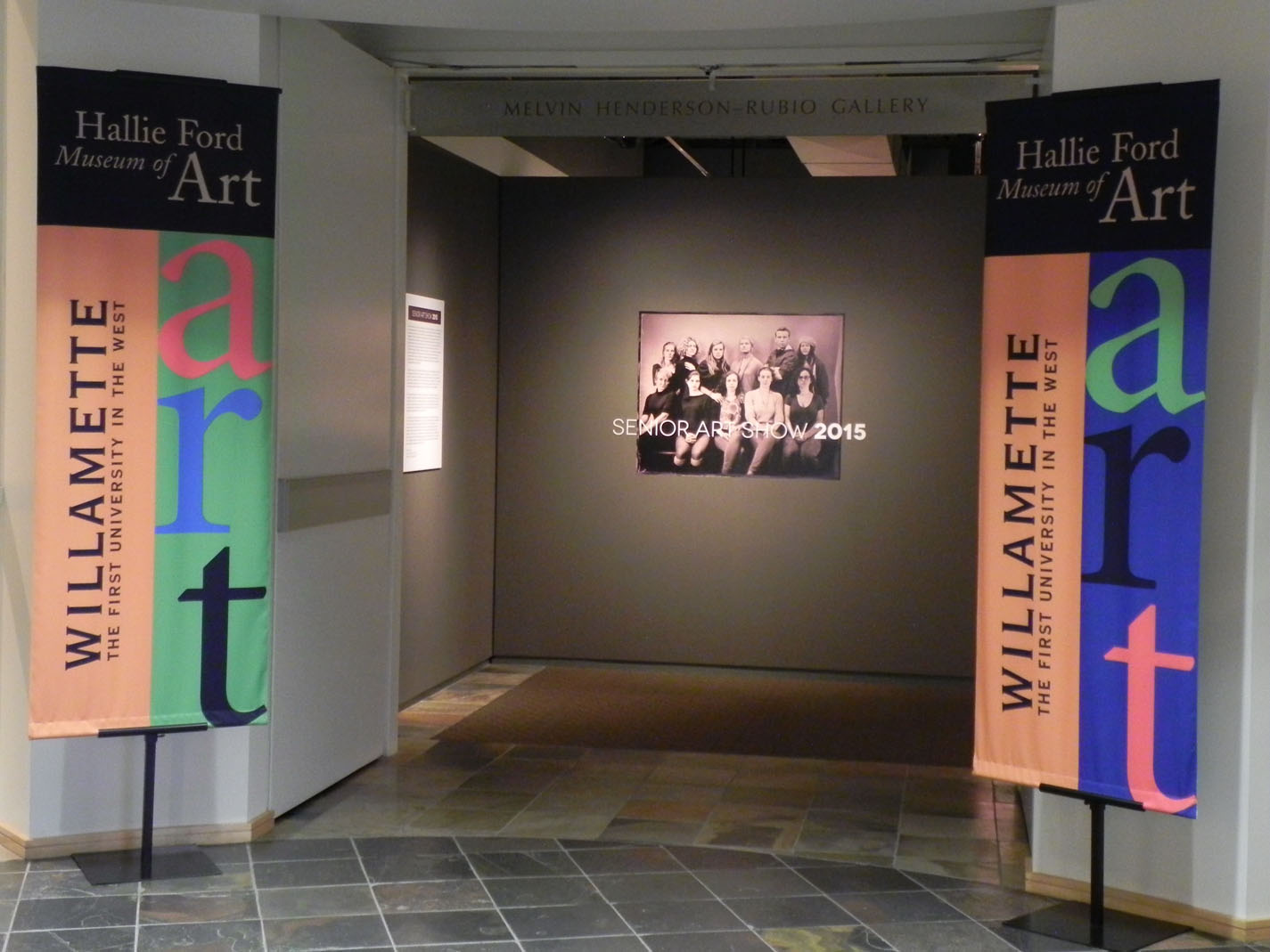 2015 Senior Gallery for Studio Art