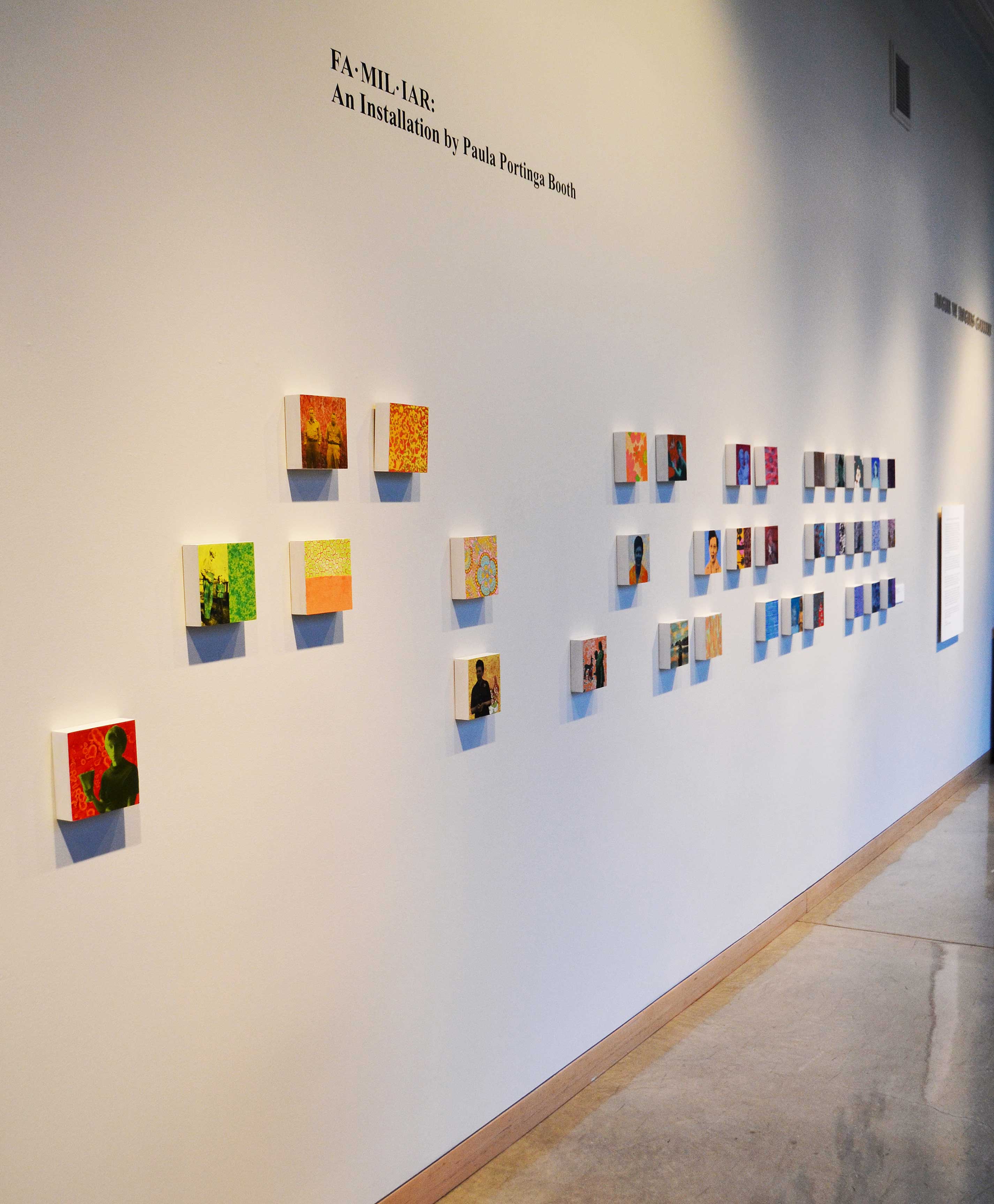 FA•MIL•IAR: A Mixed Media Installation by Paula Booth