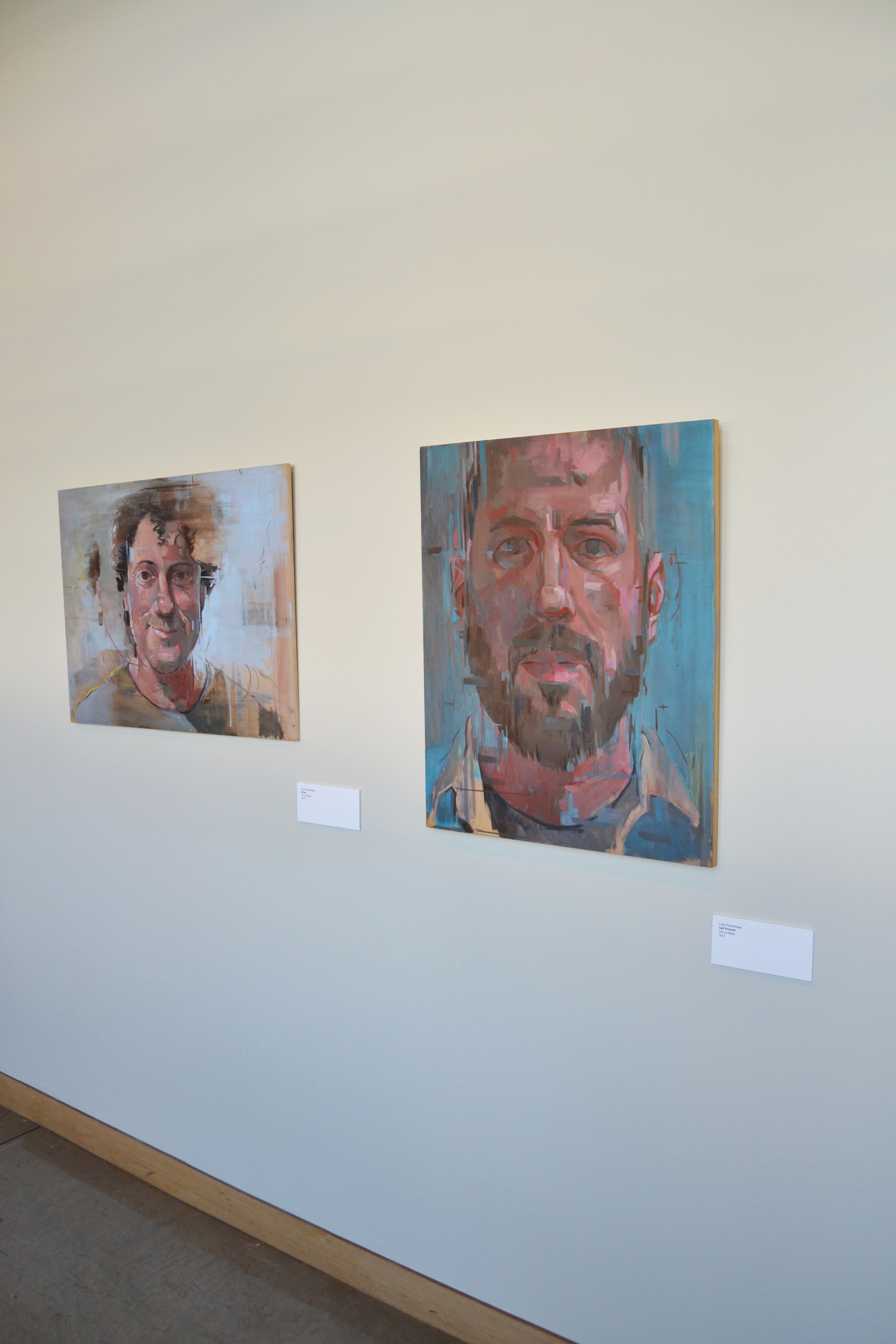 Never a Straight Line: Paintings by Luke Zimmerman