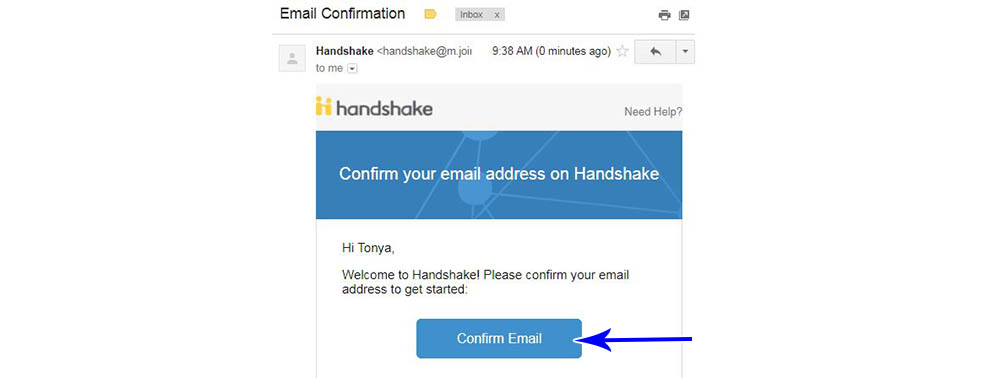 Confirm Email