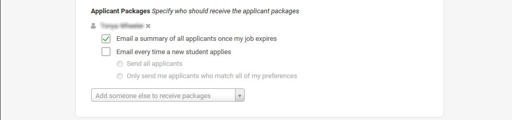 Email a summary