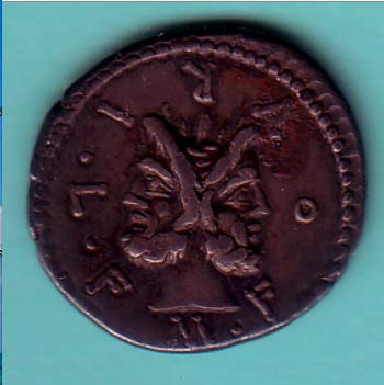 Roman coin obverse