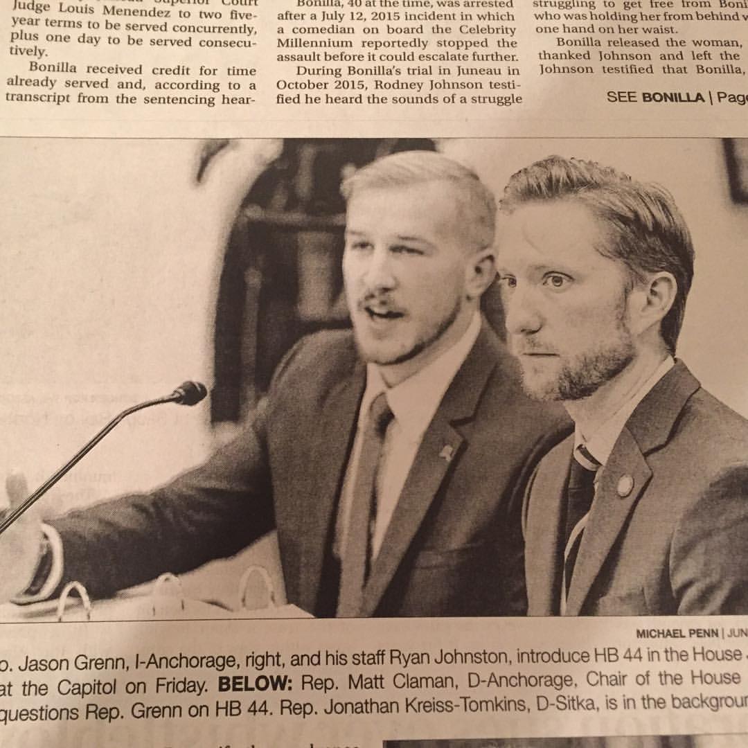 Ryan Johnston news clipping