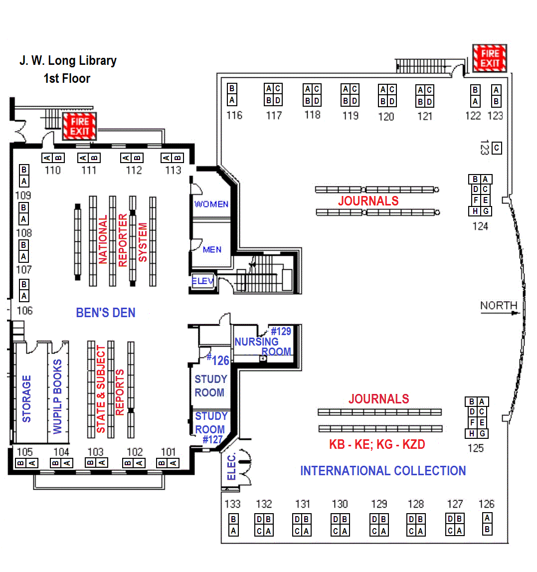 Law Library First Floor