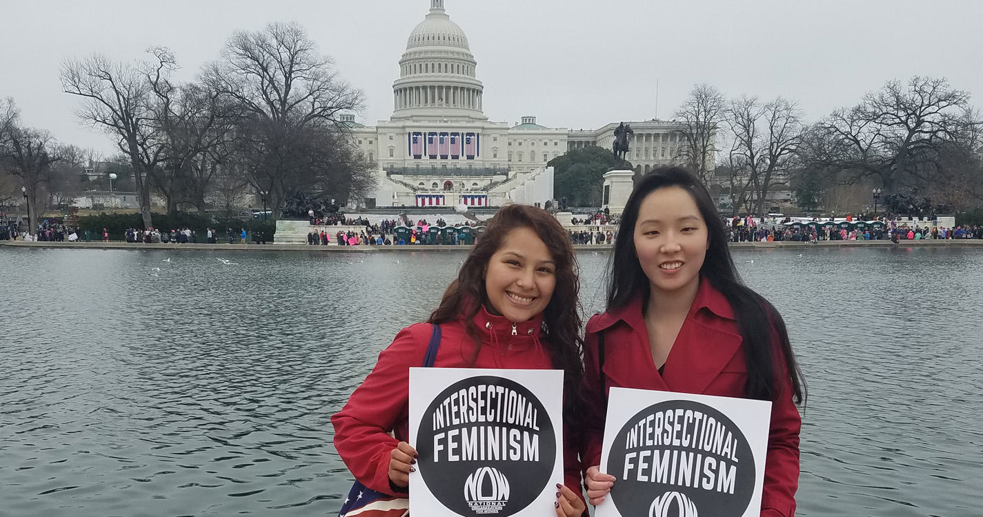 Izzy Peña-Venegas, '18, on the Washington Semester program at American University.