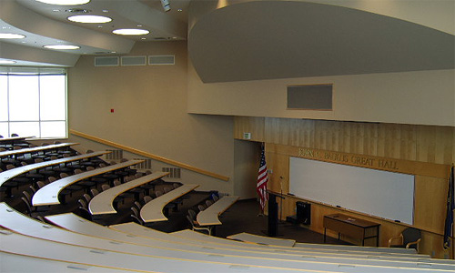Law 201 Paulus Lecture Hall - Looking toward the stage