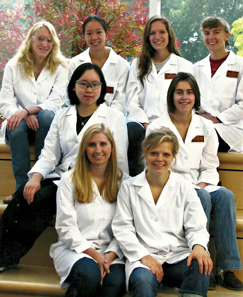 Group photo of the Willamette Webber Scholars
